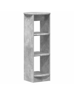 Mobile laterale Grigio Cemento 40 x 40 x 100 cm