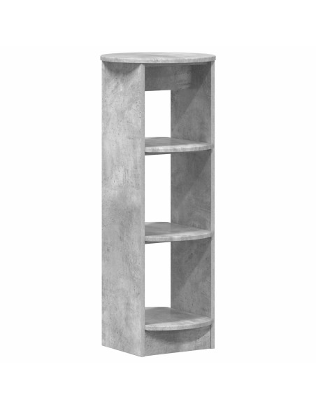 Mobile laterale Grigio Cemento 40 x 40 x 100 cm