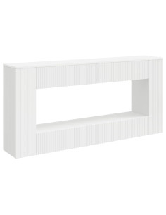 Tavolo consolle Bianco 155 x 29 x 74 cm Legno ingegnerizzato