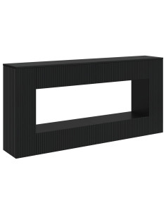 Tavolo consolle Nero 155 x 29 x 74 cm Legno ingegnerizzato