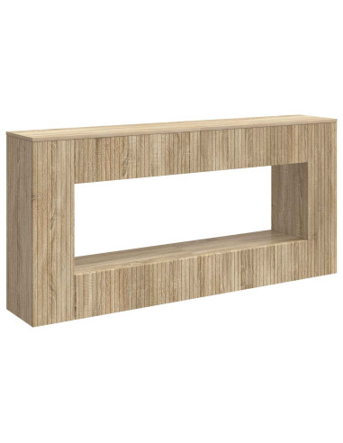 Tavolo consolle Rigato Rovere Sonoma 155 x 29 x 74 cm