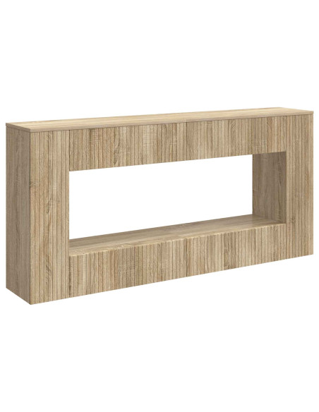 Tavolo consolle Rigato Rovere Sonoma 155 x 29 x 74 cm