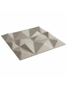 Pannelli da parete 12 pcs Beton Diamante 50 x 50 cm Schiuma XPS