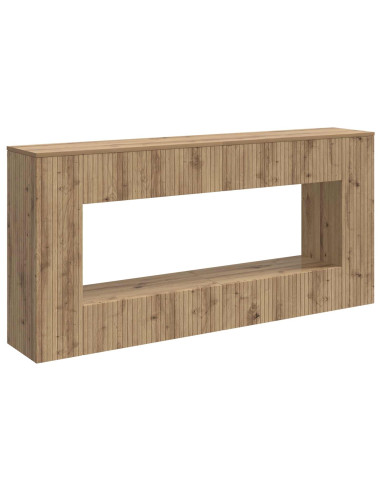 Tavolo consolle Rigato Rovere Artigianale 155 x 29 x 74 cm