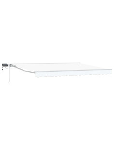 Cornice per Tenda Manuale con LED Bianco 5 x 3 m