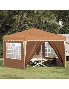 Tenda per feste a pop-up Beige 288 x 288 x 245 cm