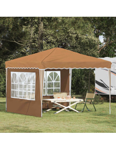 Tenda per feste a pop-up Beige 288 x 288 x 245 cm