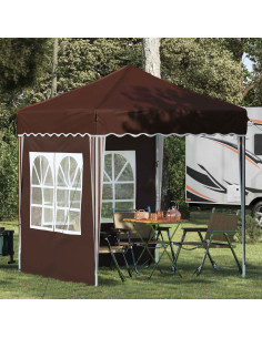 Tenda per feste a pop-up Marrone 195 x 195 x 245 cm