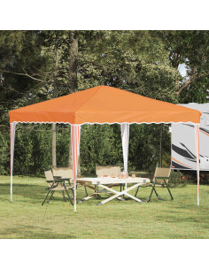 Tenda per feste a pop-up Arancione 288 x 288 x 245 cm