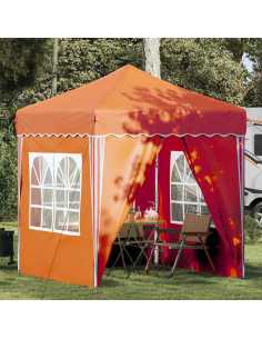 Tenda per feste a pop-up Arancione 195 x 195 x 245 cm