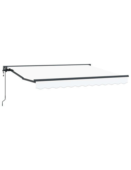 Tettuccio Elettrico Retrattile Bianco 3,5 x 2 m