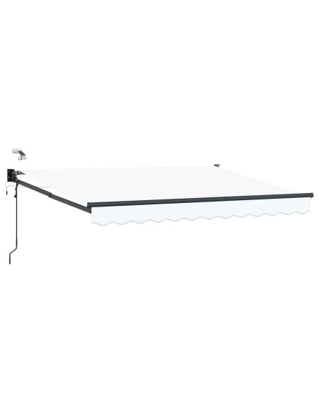 Tettuccio Elettrico Retrattile Bianco 2,5 x 2 m