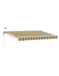 Tettuccio Elettrico Retrattile Verde, Giallo, Bianco 2,5 x 2 m