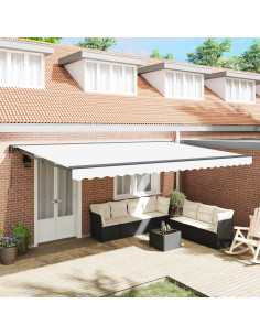 Struttura della tenda Bianco 500 × 300 cm