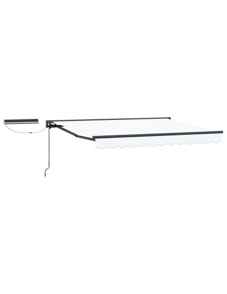 Tettuccio Elettrico Retrattile Bianco 3 x 2 m