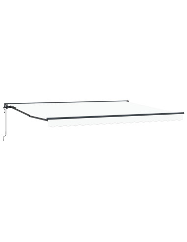 Tettuccio Elettrico Retrattile Bianco 5 × 3,5 m