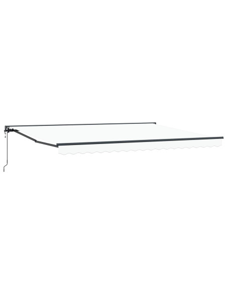 Tettuccio Elettrico Retrattile Bianco 5 × 3,5 m