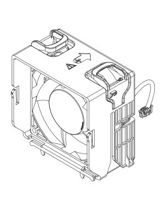 DELL 121-BBBX sistema di raffreddamento per computer Case per computer Ventilatore
