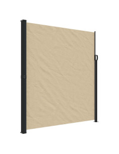 Tenda da Sole Laterale Retrattile Beige 220x600 cm