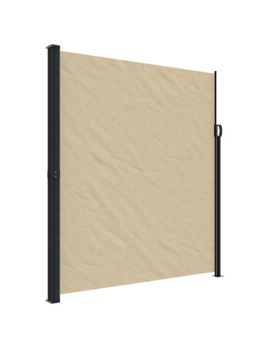 Tenda da Sole Laterale Retrattile Beige 220x600 cm