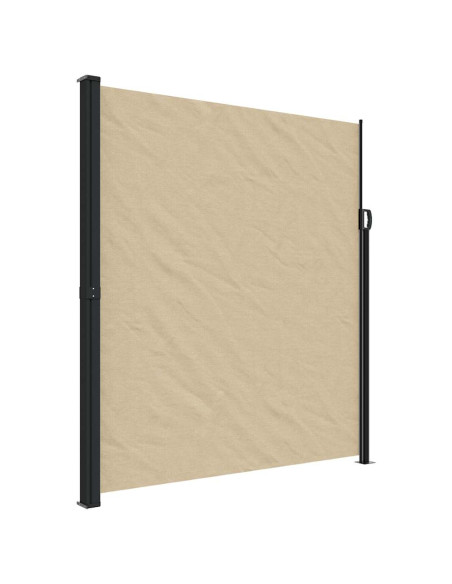 Tenda da Sole Laterale Retrattile Beige 220x600 cm