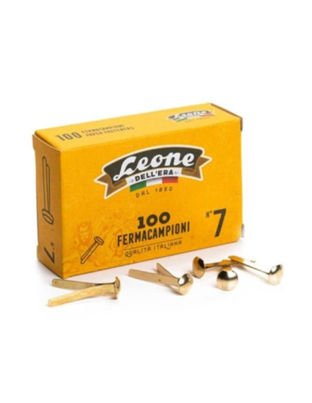 CF10X100 FERMACAMPIONI OTTONATI N7