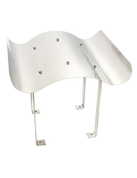 Comignolo per Canna Fumaria in Acciaio Inossidabile 80 x 80 x 39 cm