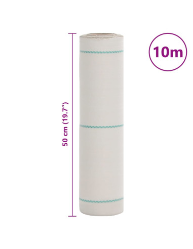 Membrana Antierbacce Bianca 0,5x10 m in PP