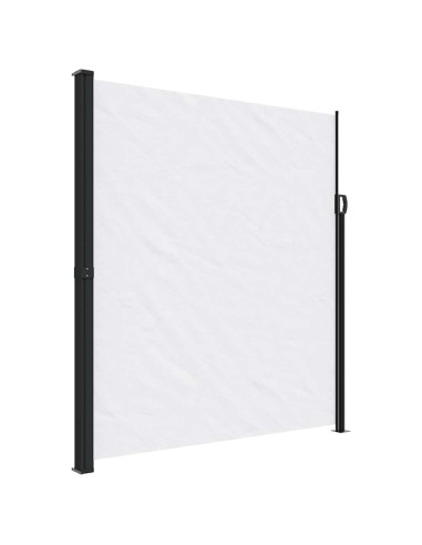 Tenda da Sole Laterale Retrattile Bianco 220x600 cm