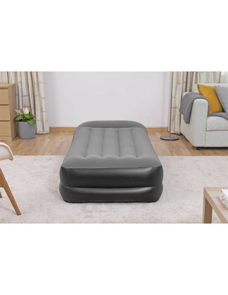 Bestway Materasso Gonfiabile Fioccato con Pompa Aria 191x97x46 cm