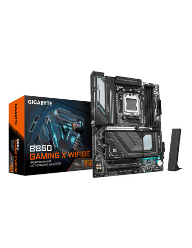 GIGABYTE B850 GAMING X WIFI6E Scheda Madre - CPU AMD Ryzen Serie 9000, VRM digitale 12+2+2 fasi, fino a 8200MHz DDR5 (OC), 1xPCI