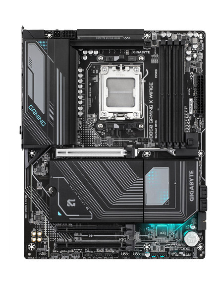GIGABYTE B850 GAMING X WIFI6E Scheda Madre - CPU AMD Ryzen Serie 9000, VRM digitale 12+2+2 fasi, fino a 8200MHz DDR5 (OC), 1xPCI
