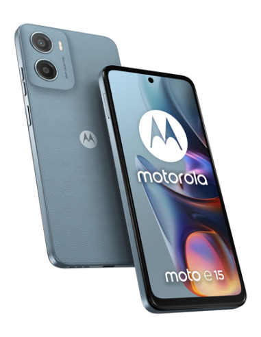 Motorola moto e15 16,9 cm (6.67") Doppia SIM Android 14 Go edition 4G USB tipo-C 2 GB 64 GB 5200 mAh Blu