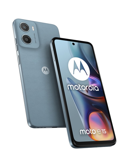 Motorola moto e15 16,9 cm (6.67") Doppia SIM Android 14 Go edition 4G USB tipo-C 2 GB 64 GB 5200 mAh Blu