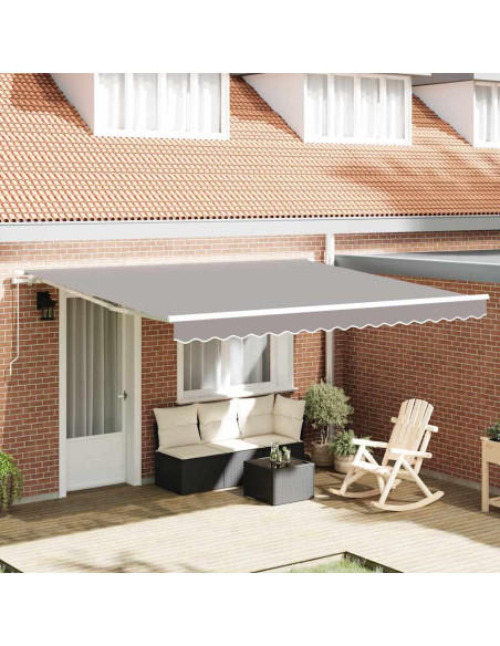 Tenda da Sole Grigio chiaro 400 x 350 x 165 cm