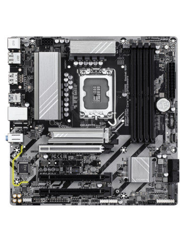 GIGABYTE B860M DS3H Scheda madre - CPU Intel Core Ultra, VRM a 5+1+2+1 fasi, fino a 9066MHz DDR5, 1xPCIe 5.0 + 1xPCIe 4.0 M.2, L