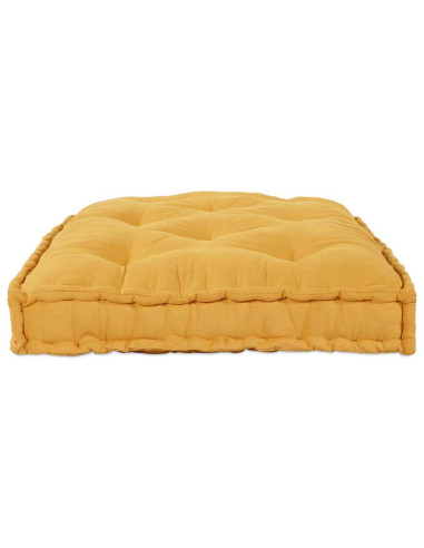 Cuscino per Divano Pallet Giallo 120 x 80 x 12 cm Tessuto