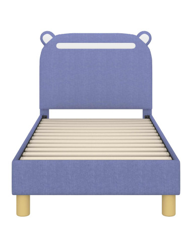 Struttura letto per bambini con testata Blu jeans 70 x 140 cm