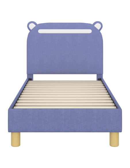Struttura letto per bambini con testata Blu jeans 70 x 140 cm