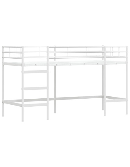 Struttura del letto loft per bambini Bianco 74,5 x 190 cm