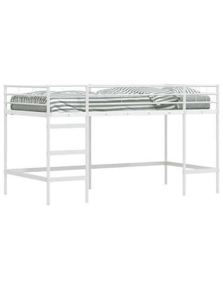 Struttura del letto loft per bambini Bianco 79,5 x 200 cm