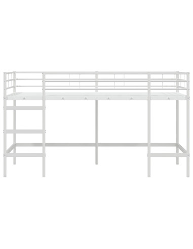 Struttura del letto loft per bambini Bianco 79,5 x 200 cm