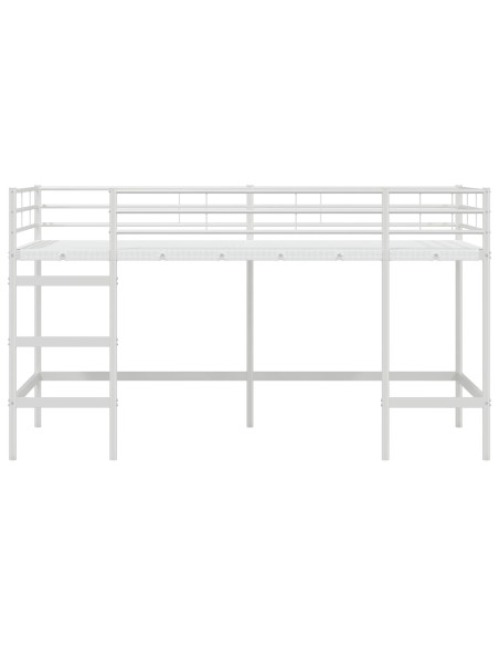 Struttura del letto loft per bambini Bianco 79,5 x 200 cm