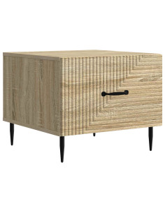 Tavolino da salotto con cassetto Rovere Sonoma 49 x 50 x 40 cm