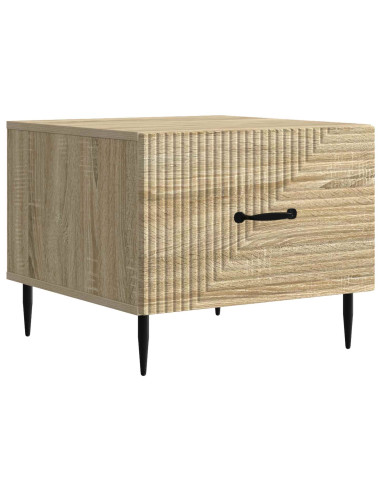 Tavolino da salotto con cassetto Rovere Sonoma 49 x 50 x 40 cm