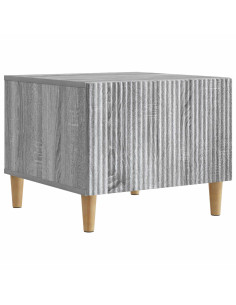 Tavolino da salotto con cassetto Grigio Sonoma 49 x 50 x 40 cm