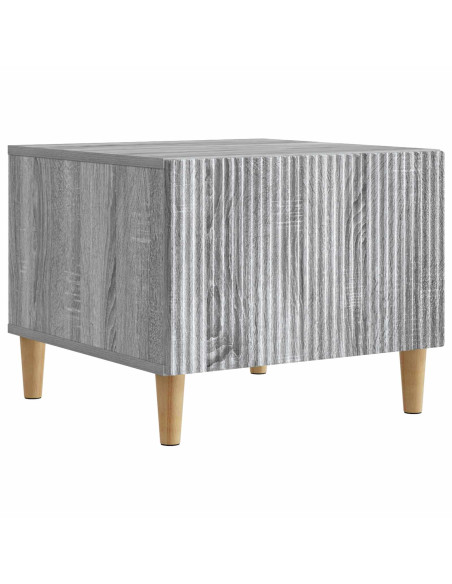 Tavolino da salotto con cassetto Grigio Sonoma 49 x 50 x 40 cm