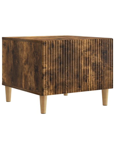 Tavolino da salotto con cassetto Rovere Fumo 49 x 50 x 40 cm