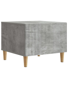 Tavolino da salotto con cassetto Grigio Cemento 49 x 50 x 40 cm