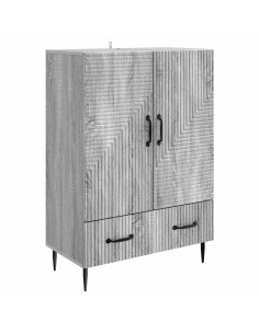 Credenza Grigio Sonoma 66 x 34,5 x 95 cm Legno ingegnerizzato